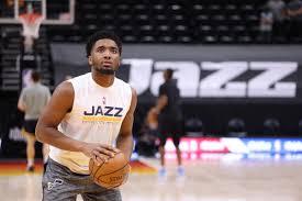 Son of nicole and donovan mitchell, sr. Donovan Mitchell Injury Update Jazz G Practices Thursday Expects To Play In Game 1 Of First Round Draftkings Nation
