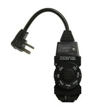 Amertac Tm142dolb Westek Outdoor Light Sensing Daily Timer Dual Outlet Black 070686901069 1