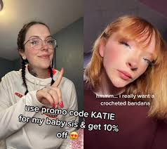 #duet with @katiebeyerr 10% off anything in my shop! 😍 link in bio  #smallbiz #promo #fypシ #business #smallbusiness #crochet #shopsmall