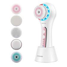 Again, if you're using a cleansing brush too often, it can create inflammation—even the kind that's not visible. Review For Umickoo Facial Cleansing Brush Rechargeable Ipx7 Waterproof With 5 Brush Heads Face Brush Use For Exfoliating Massaging And Deep Cleansing