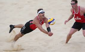 The medals for the tournament were presented by anita defrantz, united states of america, member of the international olympic committee,. London 2012 Canadian Beach Volleyball Duo Beat Britain The Star
