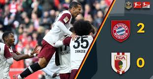 It was an honour reaction to what proved to be a historic game against augsburg. Bayern V Augsburg Bundesliga Report Fussballstadt