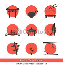 Assimilation Logo Japonais Japon Clipart