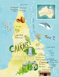 Cairns Great Barrier Reef Map Scott Jessop Australia Travel Great Barrier Reef Australia