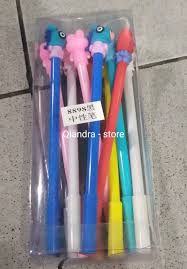 Pulpen Karakter Bts Bt21 Isi 1 Pack 12 Pcs Lazada Indonesia
