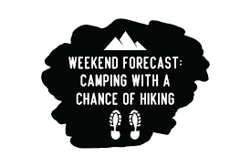 Download Weekend Forecast Camping With A Chance Of Hiking Svg Cut File By Creative Fabrica Crafts Creative Fabrica PSD Mockup Templates