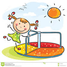 Finden sie hochwertige lizenzfreie vektorgrafiken, die sie anderswo vergeblich suchen. Madchen Am Spielplatz Vektor Abbildung Illustration Von Skizze 44758463