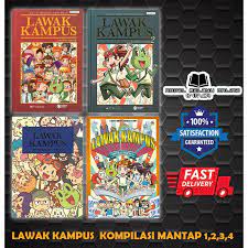 Lawak kampus dalam bentuk animasi. Koleksi Komik Lawak Kampus Kompilasi Mantap Jilid 1 Jilid 4 Shopee Malaysia