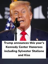 Sylvester Stallone Kiss Kennedy Center