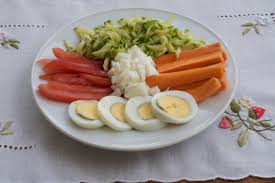 Salada De Pepino Tomate Cenoura E Ovo 9 Sal Alho