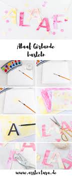 Bastelvorlagen karneval zum ausdrucken kostenlos. Deko Fur Karneval Basteln Alaaf Girlande Aus Papier Ars Textura Diy Blog