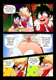 BakuDeku comic porn 