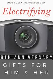 5 out of 5 stars. 17 Electrifying 8th Anniversary Gifts For Him Her Love Lavender
