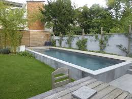Buy swimming pools online at the pool factory with free delivery. Semi Inground Concrete Swimming Pool Bordeaux 2 Piscines Carre Bleu Pools Backyard Inground Small Backyard Pools Concrete Swimming Pool