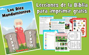 Check spelling or type a new query. Los Diez Mandamientos Leccion De La Biblia Para Ninos Trueway Kids