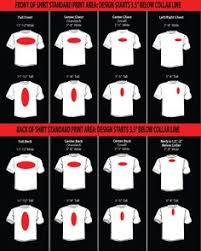 Shirt Decal Sizing Chart Bedowntowndaytona Com