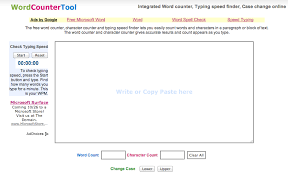 Word Counter Tool Works On The Ipad And Counts Word And Character Count As Well As Typing Speed Http Www Word Ipad Lessons Writing Tools Interactive Sites