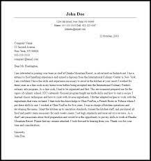 Chef Cover Letter Sample [Skills & Writing Guide]