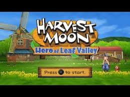 Harvest Moon Hero Of Leaf Valley Game Psp For Android Harvest Moon Rpg Petani