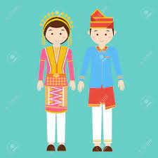 Budaya bersifat kompleks, abstrak, dan sangat luas. Aceh North Sumatra Couple Men Woman Wearing Traditional Wedding Clothes Indonesia Pakaian Adat Vector Royalty Free Cliparts Vectors And Stock Illustration Image 49817605