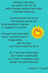 A Smile Is Contagious Funny Poems Kids Poems Poems In English