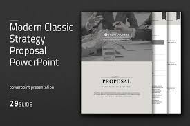 Modern Classic Strategy Proposal In 2020 Business Ppt Templates Presentation Proposal