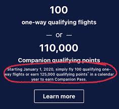 Maybe you would like to learn more about one of these? New Requirement For The Southwest Companion Pass In 2020