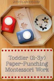 Montessori Toddler Paper Punching Activity Joyful Abode Montessori Toddler Activities Montessori Activities Montessori Art
