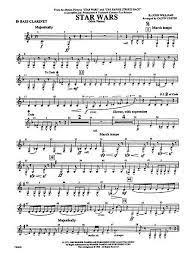Download Star Wars Main Theme B Flat Bass Clarinet Sheet Music By John Williams Sku Ax 00 Pc 0002295 Cbc Bass Clarinet Bass Clarinet Sheet Music Clarinet