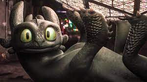 Hiccup, fishlegs, and toothless ride aboard the hopeful puffin, with instructions to board a peaceable fishing boat and capture a peaceable helmet. Toothless At Times Square Funny Clip How To Train Your Dragon 3 2019 Youtube