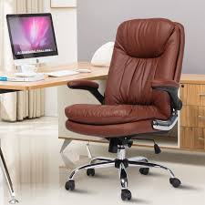 Amazon Com Yamasoro Ergonomic Executive Office Chair White High Back Leather Computer Chair Flip In 2020 White Office Chair Best Office Chair Executive Office Chairs