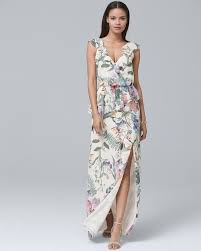 Whbm How To Style Personal Style Dresses Floral Print Maxi Dress Dresses Parker Black