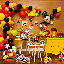 Price History Review On Mickey Mouse Party Decoration Baby Shower Kids Birthday Party Disposable Party Supplies Mickey Minnie Cake Decor Aliexpress Seller C Party Store Alitools Io