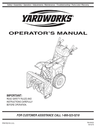 Yard machines lawn mower 660 thru 679. Yardworks 31bh65kh515 Operator S Manual Pdf Download Manualslib