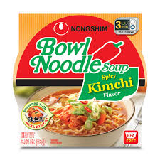 Add the noodles to your skillet with the cooked bacon bits, some chopped fresh kimchi (for tang and crunch), and a splash each of soy sauce, toasted sesame oil, rice vinegar, and mirin.cook for a. Nongshim Bowl Noodle Spicy Kimchi Ramyun Ramen Noodle Soup Bowl 3 03oz X 1 Count Walmart Com Walmart Com