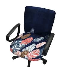 Office chair covers dustproof removable seat cover elastic slipcovers protect. Aihome Office Computer Chair Cover Task Chair Cover Slipcover Elastic Office Chair Cover Stretchable Removable Computer Desk Slipcoverchair Cover Chair Slipcover Walmart Canada