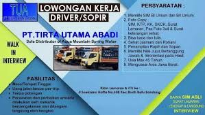 Ada perusahaan yang sedang membuka kesempatan lowongan kerja smp,tanpa ijazah,jaga toko, staf gudang, barista, staf administrasi dan banyak lagi melalui indeed.com. Lowongan Kerja Pt Tirta Utama Abadi Bandung Info Seputar Kerjaan
