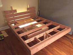Metal bed frame queen bed frame no box spring needed, 14 inch platform bedframe with solid wooden slats, 9 legs support heavy duty/noise free/mattress foundation/easy assembly (black, queen) $149.99. Pin On Bed