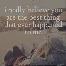You Are The Best Thing That Happened To Me Cute Couple Quotes Couple Quotes Relationship Quotes Instagram