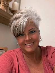 I am 53 and Love my New short hair cut 😊