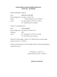 Usul bend dan kep sek. Surat Pergantian Kepengurusan Pdf