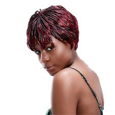 Red braids are a great way to experiment with colour while also protecting your real hair at the same time. Free Beauty Short Braided Dark Roots Wine Red Braiding Hair Wig 12 Synthetic Reddish Afro Box Braid Wigs Heat Resistant Fiber Synthetic None Lace Wigs Aliexpress
