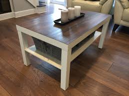 From farmhouse to contemporary and much more Ikea Lack Coffee Table Hack Using Vinyl Adhesive Flooring Lack Coffee Table Coffee Table Ikea Lack Coffee Table