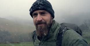 Wild camping in the ice cold wind