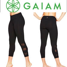 gaiam women s om yoga capri leggings