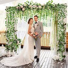 Check spelling or type a new query. Hatoku 18 Pack Fake Ivy Garland Fake Vines Artificial Ivy Fake Leaves Greenery Hanging Plants For Party Room Aesthetic Decor Wedding Wall Outdoor Decor 126 Feet Buy Online At Best Price In