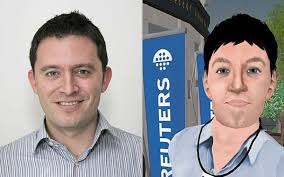 The Reporter Is Real, but the World He Covers Isn't