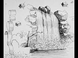Pen Ink Drawing Tutorials How To Draw A Waterfall Youtube This article shows you how. pen ink drawing tutorials how to draw a waterfall