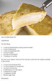 Pin By May Mccook On Desserts Buko Pie Food Snack Recipes