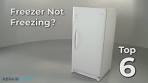 Freezer Isn't Freezing — Freezer Troubleshooting